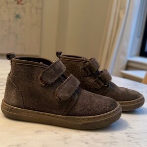 Brown Suede Cienta Boots